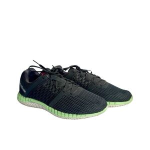 Reebok Athletic Running Shoes Women’s 8.5 – Black & Neon Green